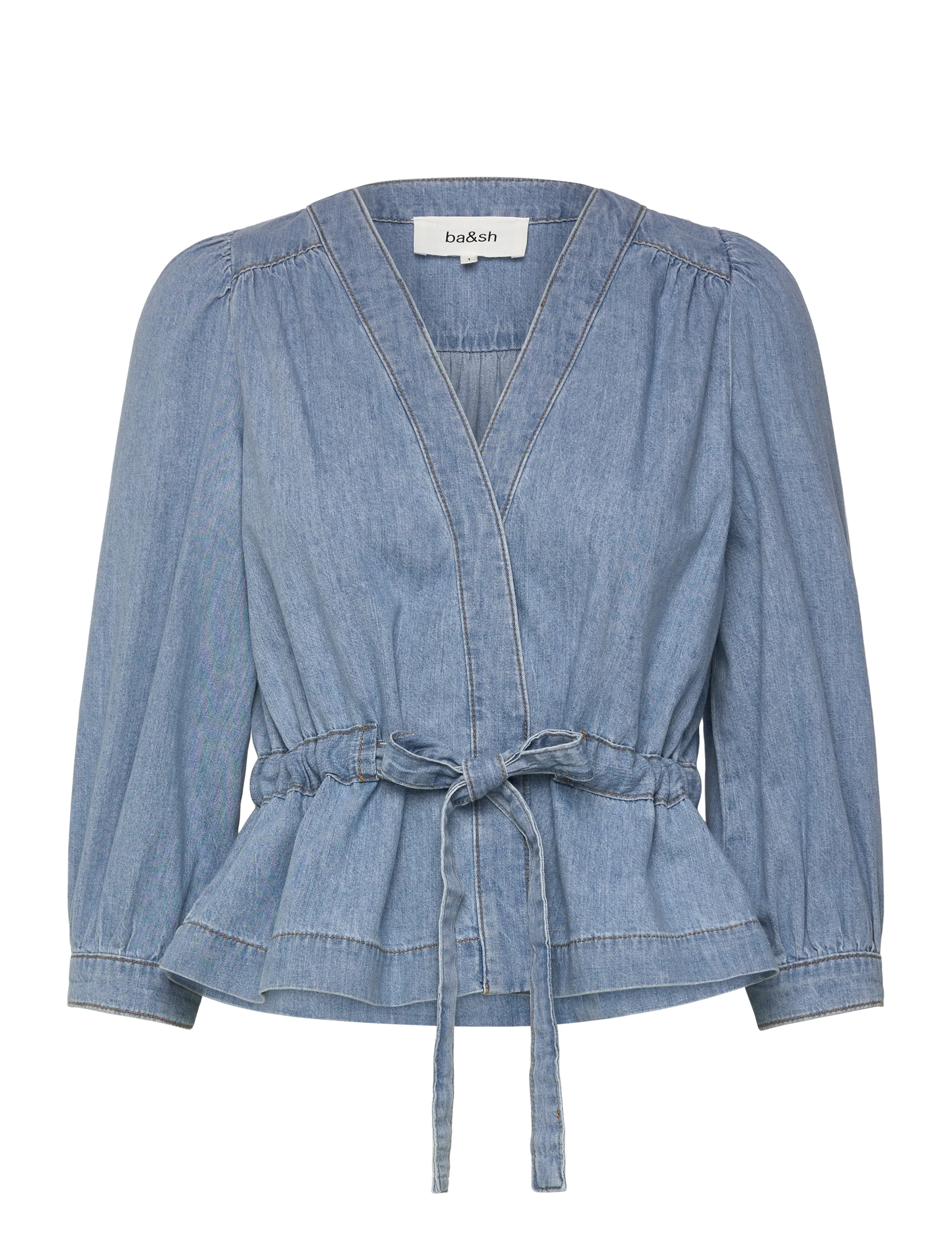 ba&sh TOP LAVINA - Bluser & Skjorter - BLUE / blue