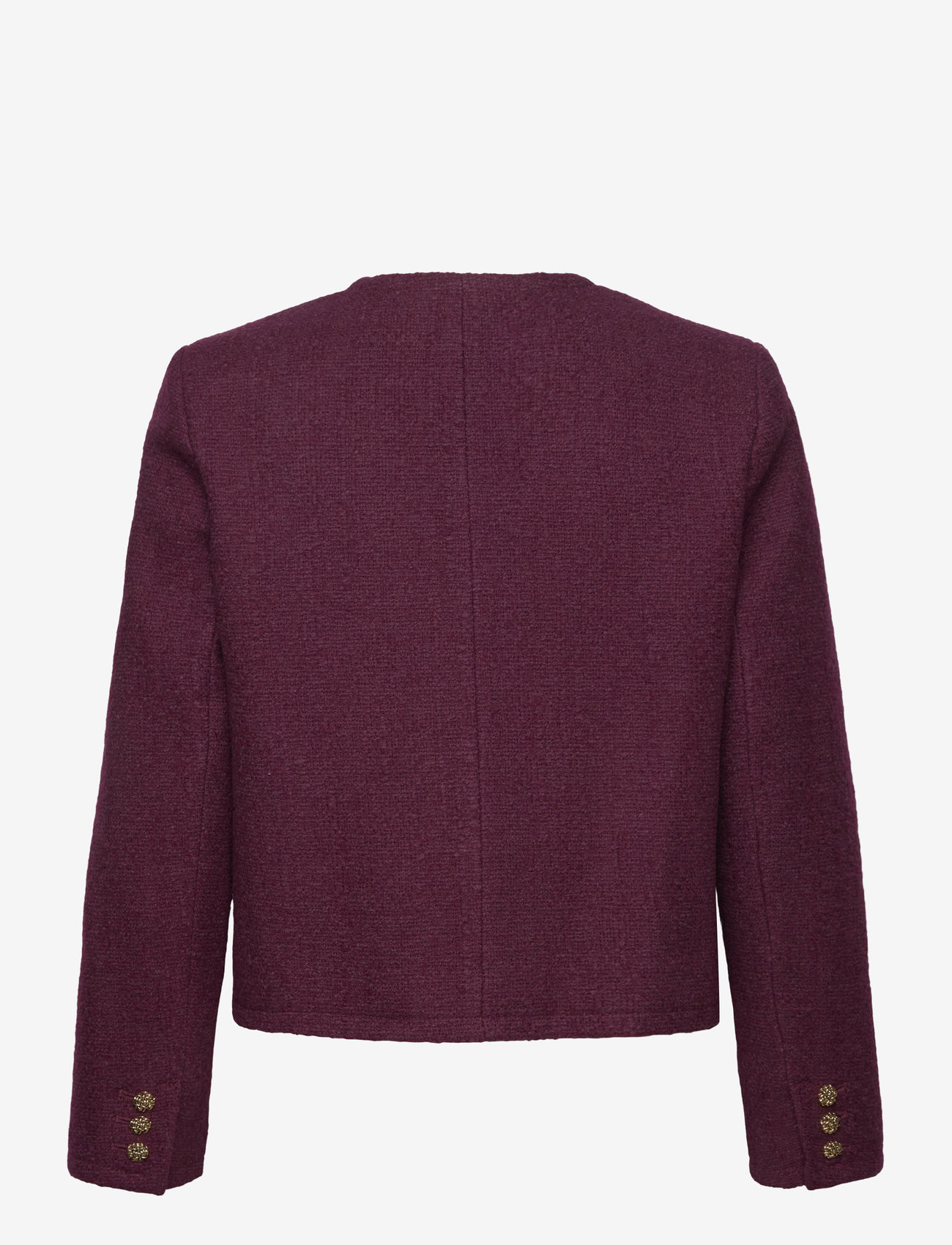 ba&sh - JACKET MEREDITH - talvejoped - bordeaux - 1