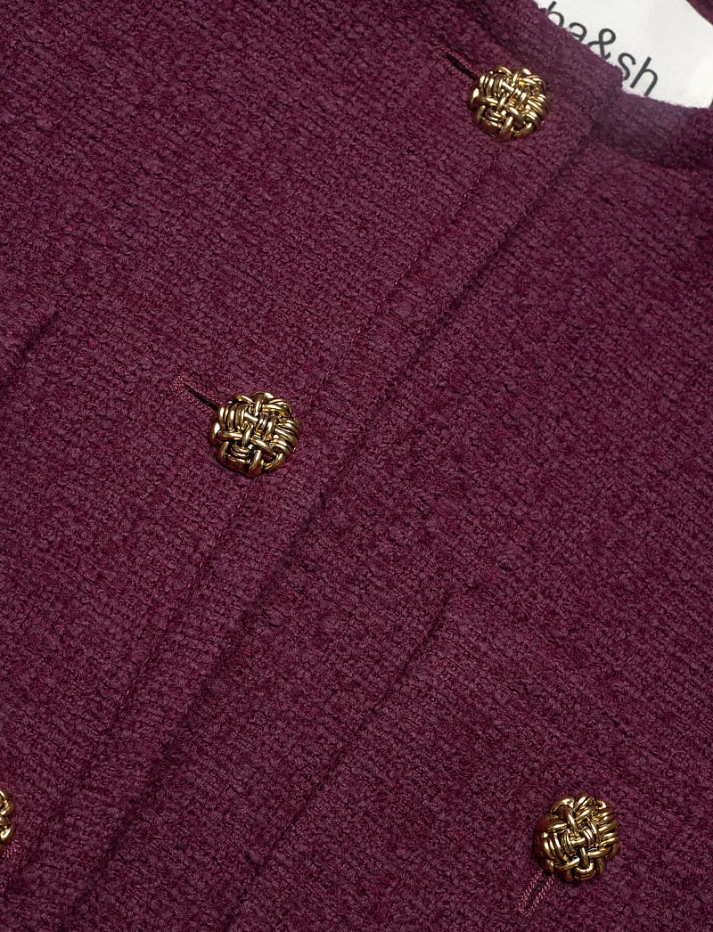 ba&sh - JACKET MEREDITH - uldjakker - bordeaux - 2