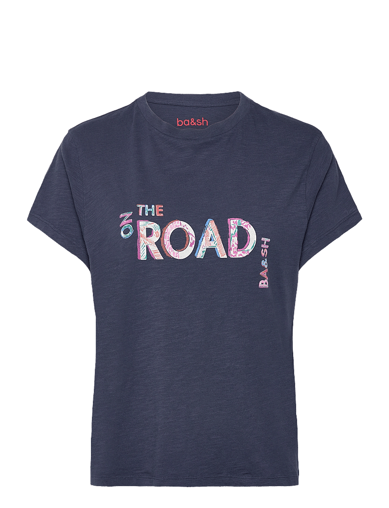 ba&sh - TEE SHIRT MITA - t-paidat - marine - 0