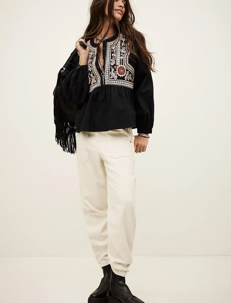 ba&sh - TOP ALEC - bluzki z długimi rękawami - carbon - 3