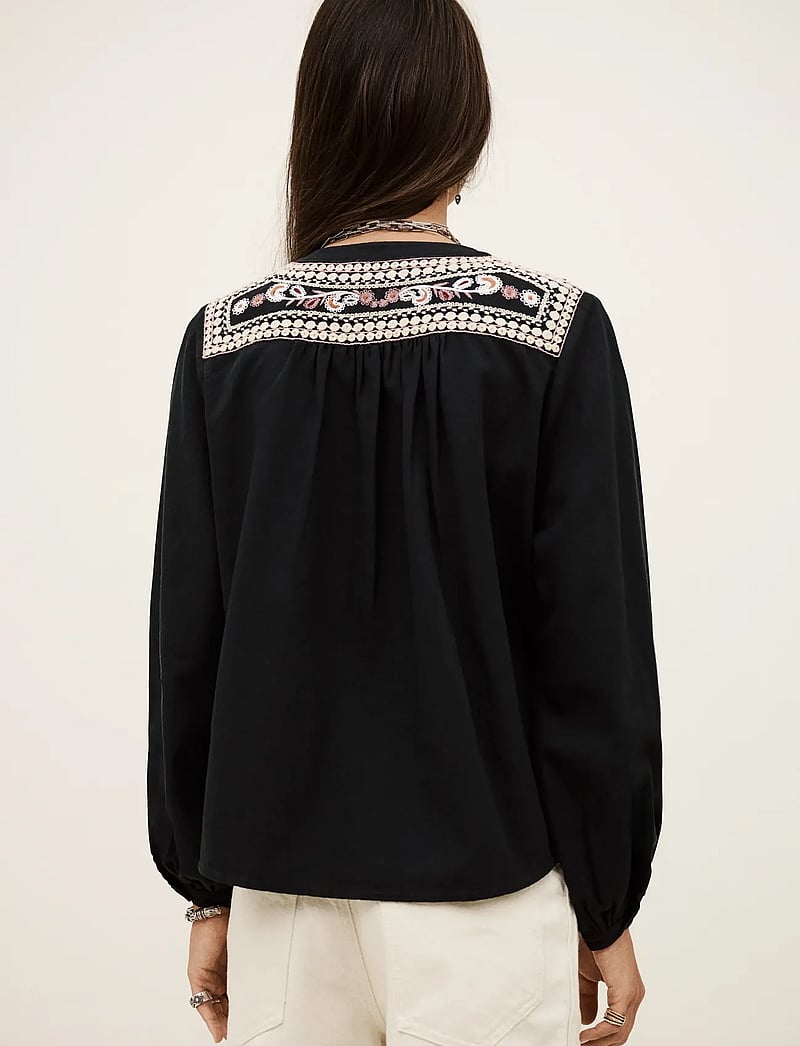 ba&sh - TOP ALEC - bluzki z długimi rękawami - carbon - 5