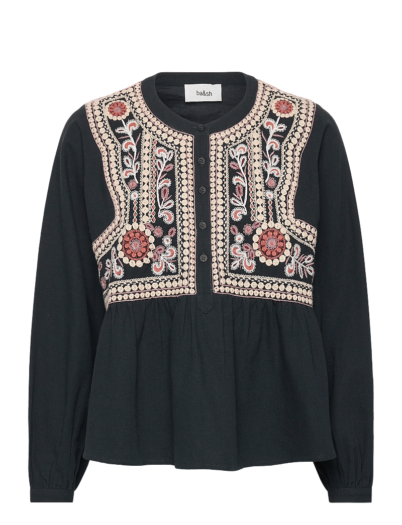 ba&sh - TOP ALEC - langærmede bluser - carbone - 0