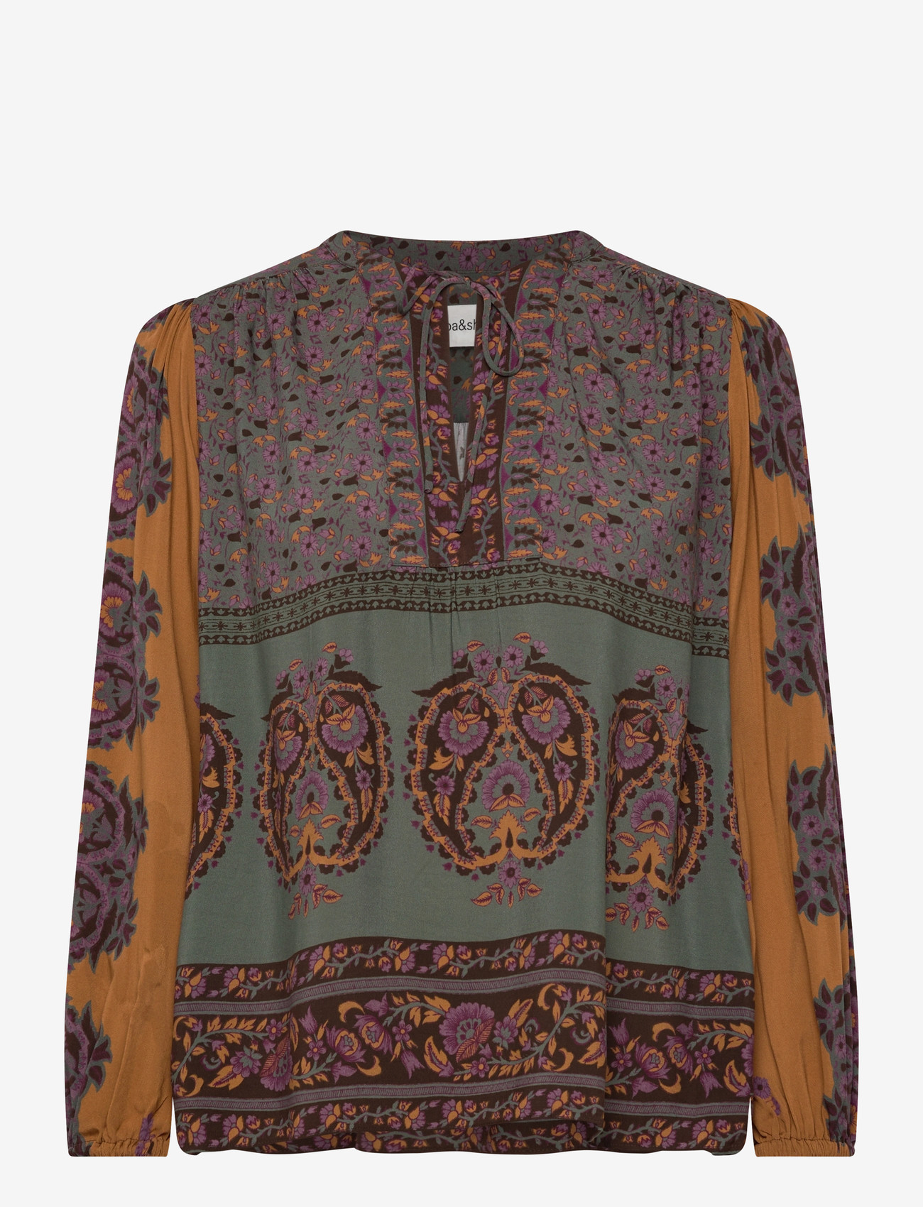 ba&sh - TOP BAKER - langærmede bluser - chocolate - 0