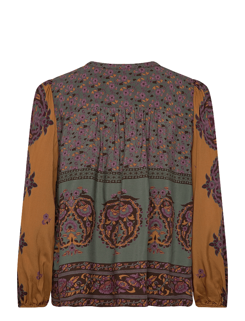 ba&sh - TOP BAKER - långärmade blusar - chocolate - 1