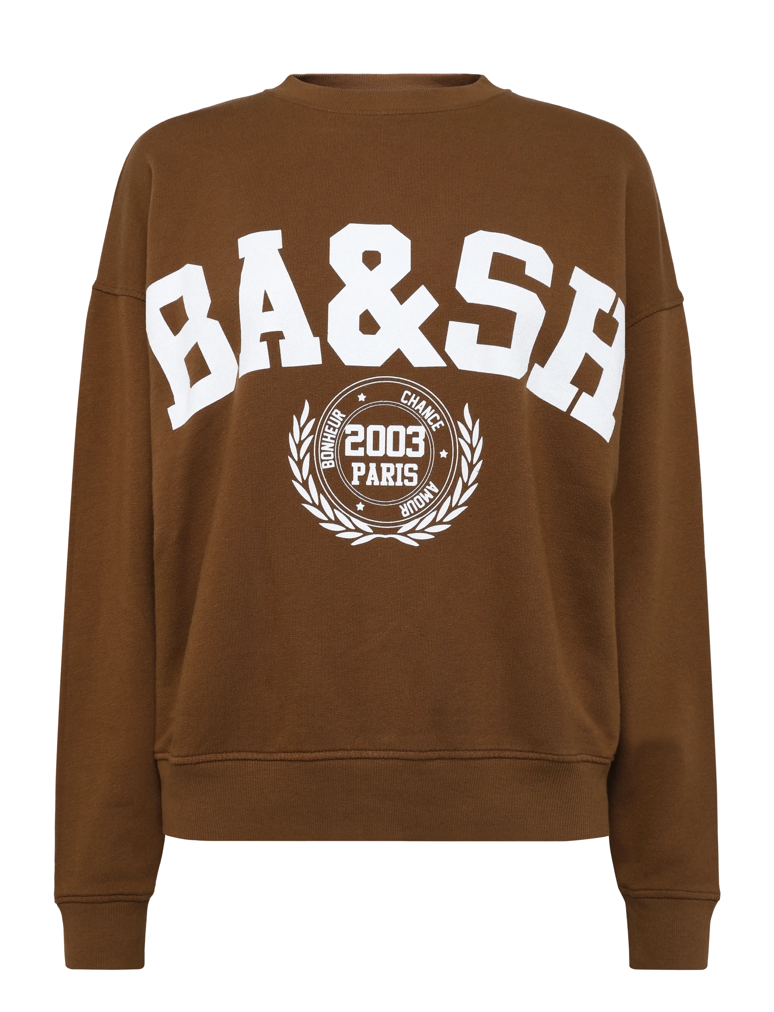 ba&sh SWEAT BENJAMIN - Sweatshirts - BROWN / grey