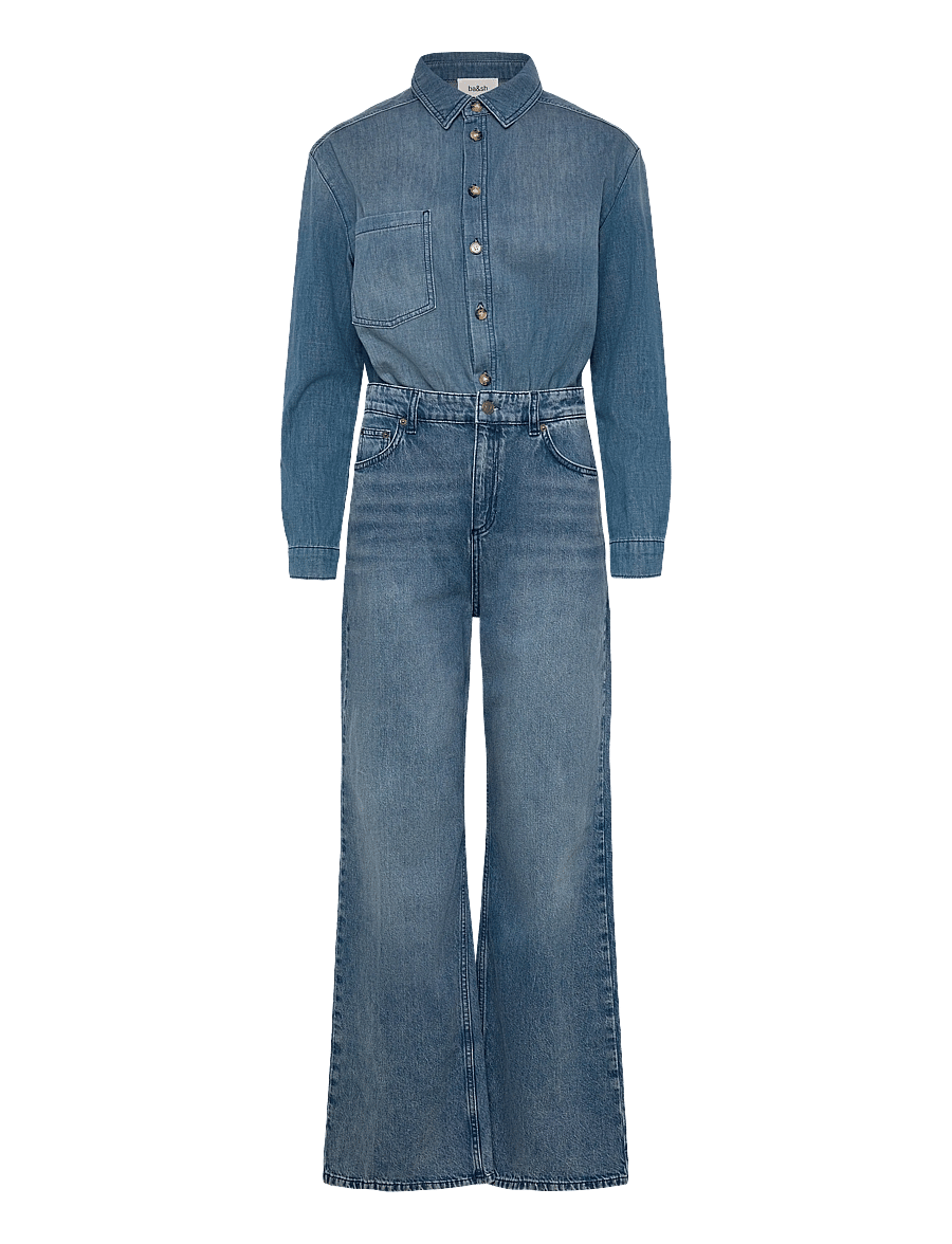 ba&sh - COMBINAISON BLOOM - jumpsuits - bluejeans - 1