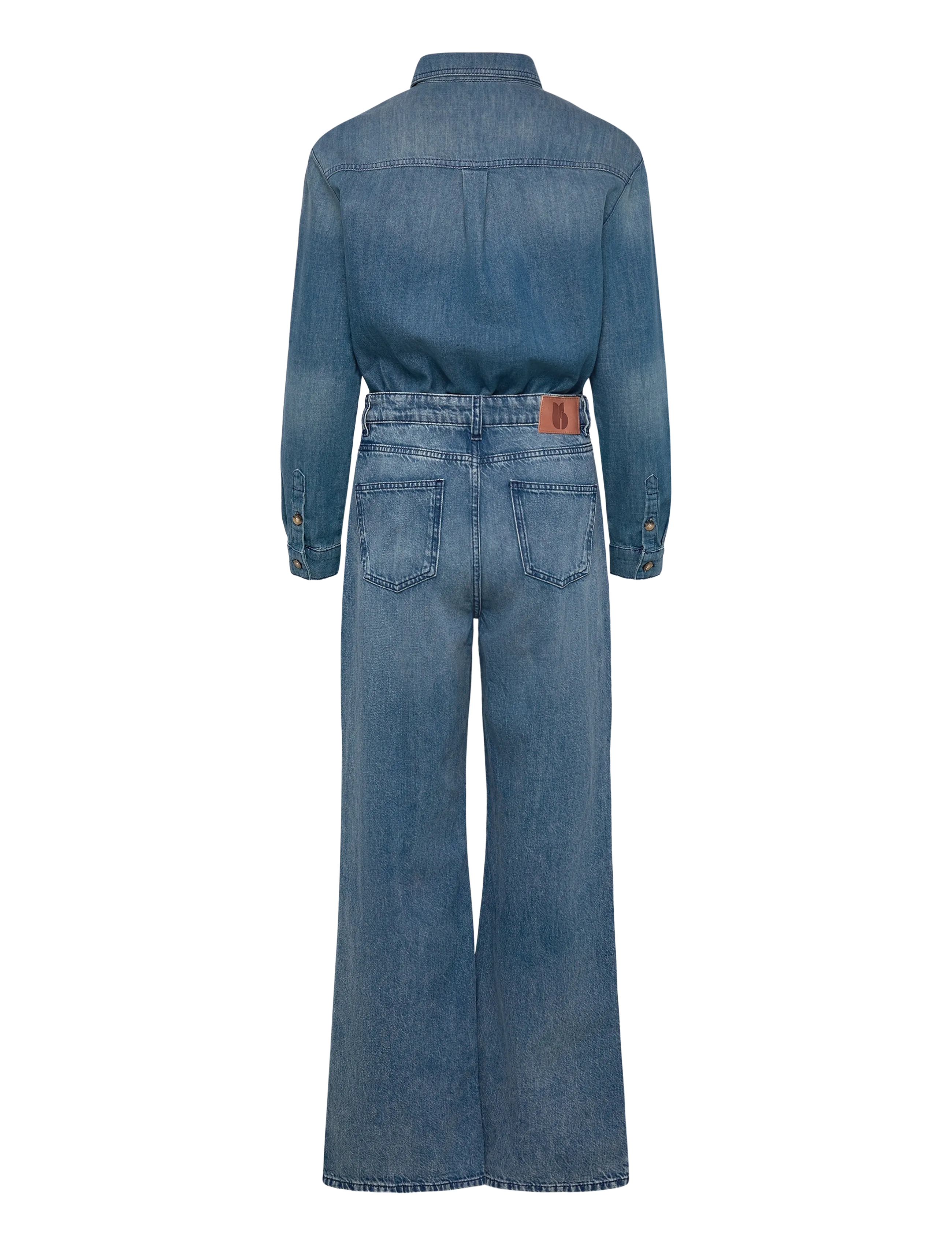 ba&sh - COMBINAISON BLOOM - buksedragter - bluejeans - 2