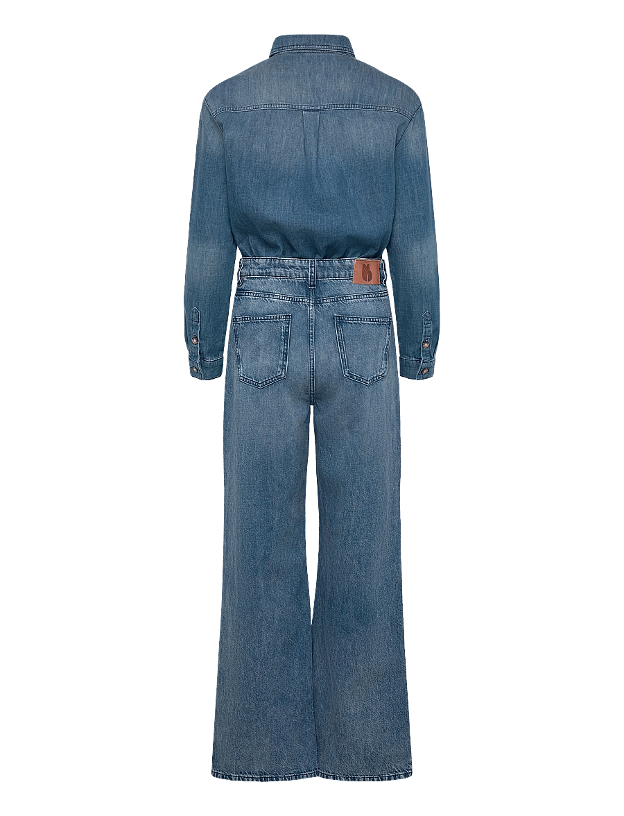 ba&sh - COMBINAISON BLOOM - jumpsuits - bluejeans - 2