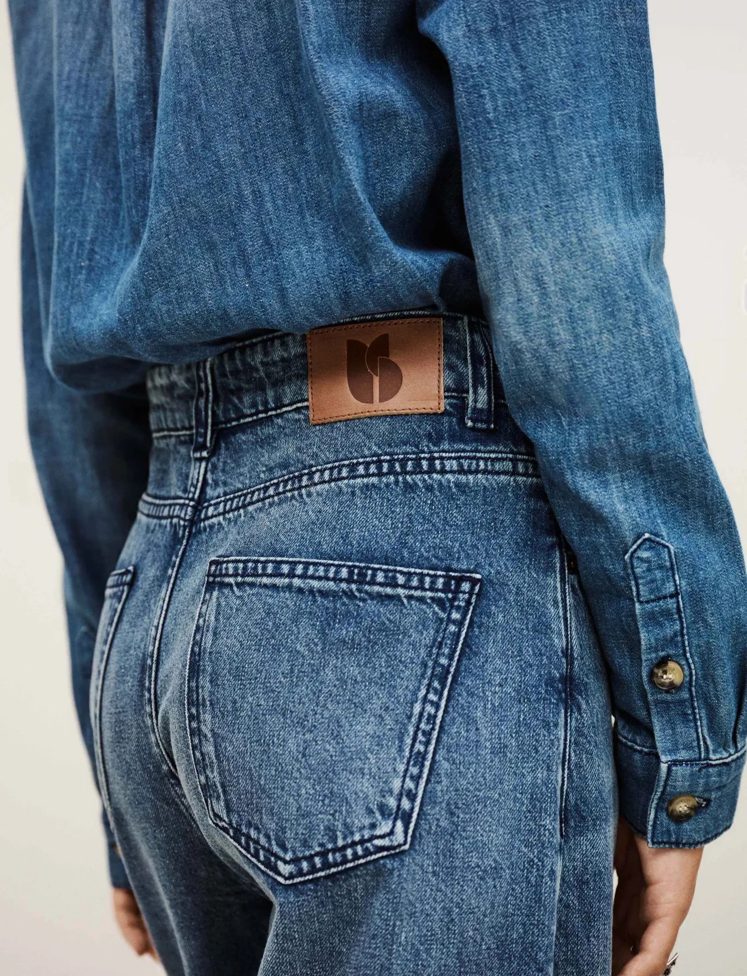 ba&sh - COMBINAISON BLOOM - buksedragter - bluejeans - 4