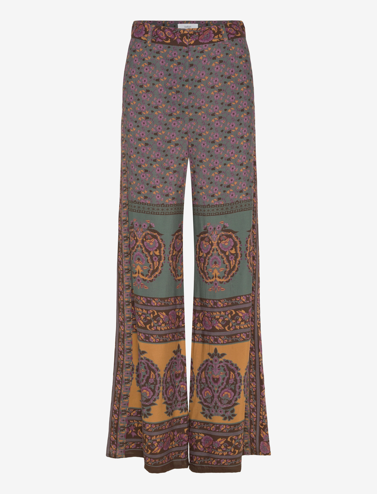 ba&sh - PANTALON BRANY - wide leg trousers - chocolate - 0