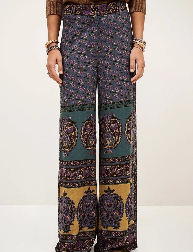 ba&sh - PANTALON BRANY - wide leg trousers - chocolate - 3