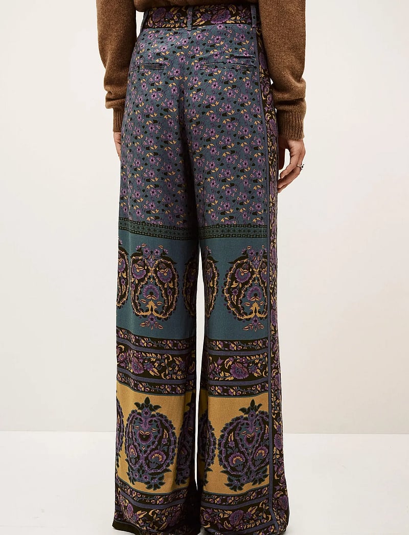 ba&sh - PANTALON BRANY - wide leg trousers - chocolate - 4