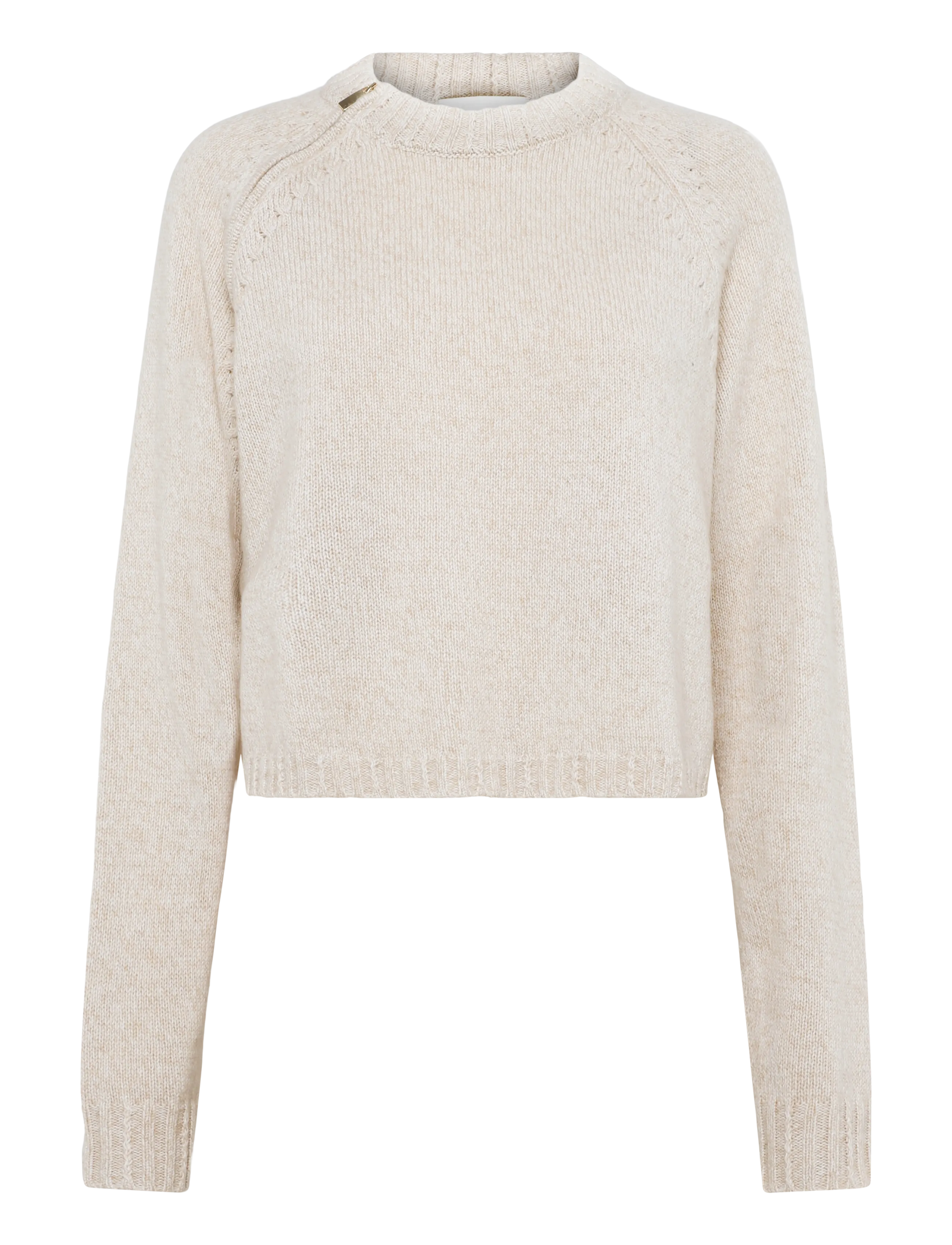 ba&sh JUMPER CORVY - Strik - BEIGE / beige