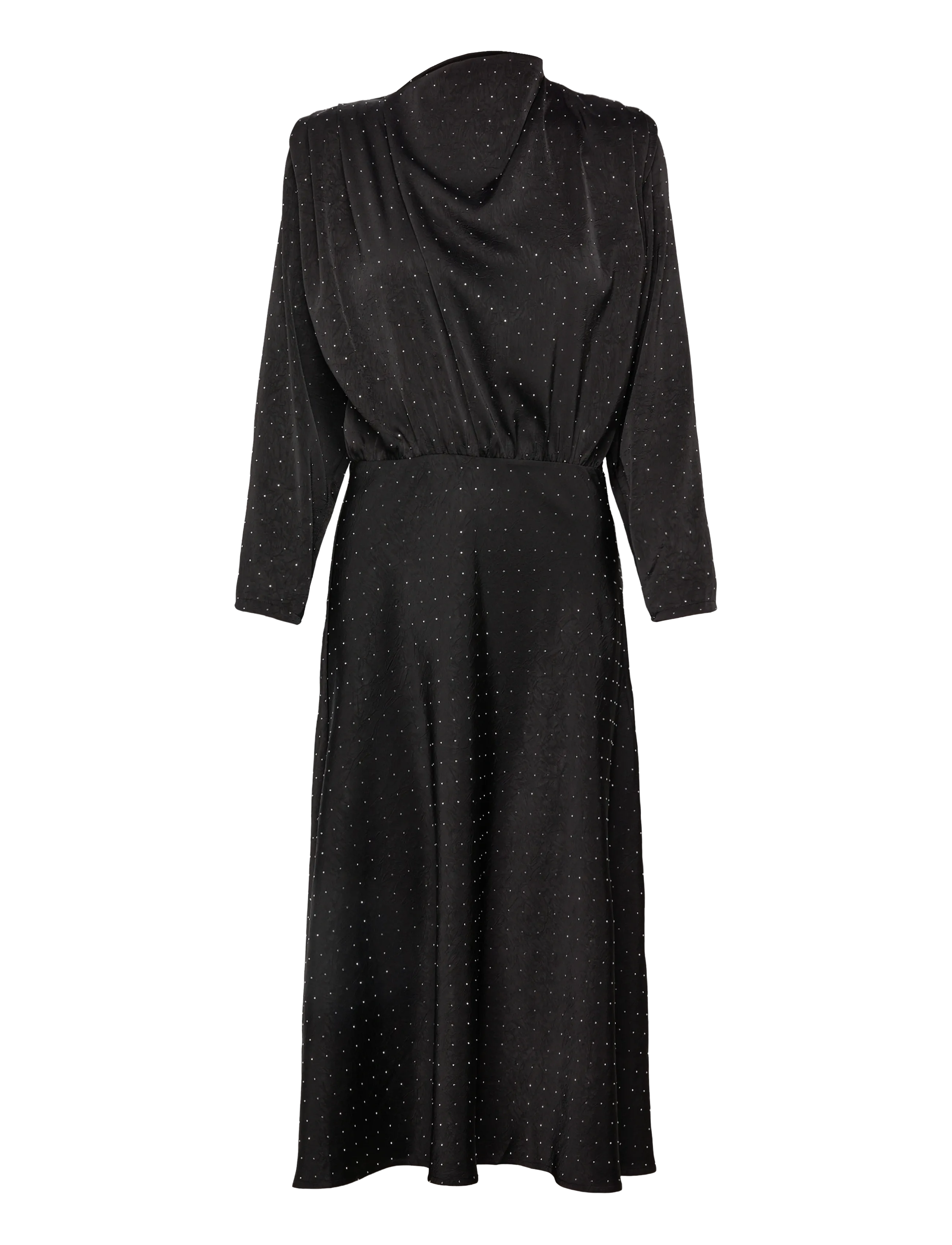 ba&sh - ROBE DELLIA - midi dresses - black - 1