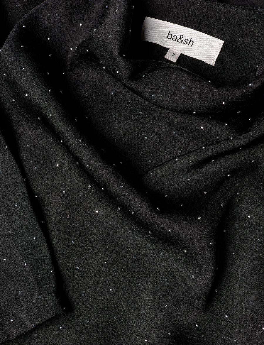 ba&sh - ROBE DELLIA - midikleider - black - 5