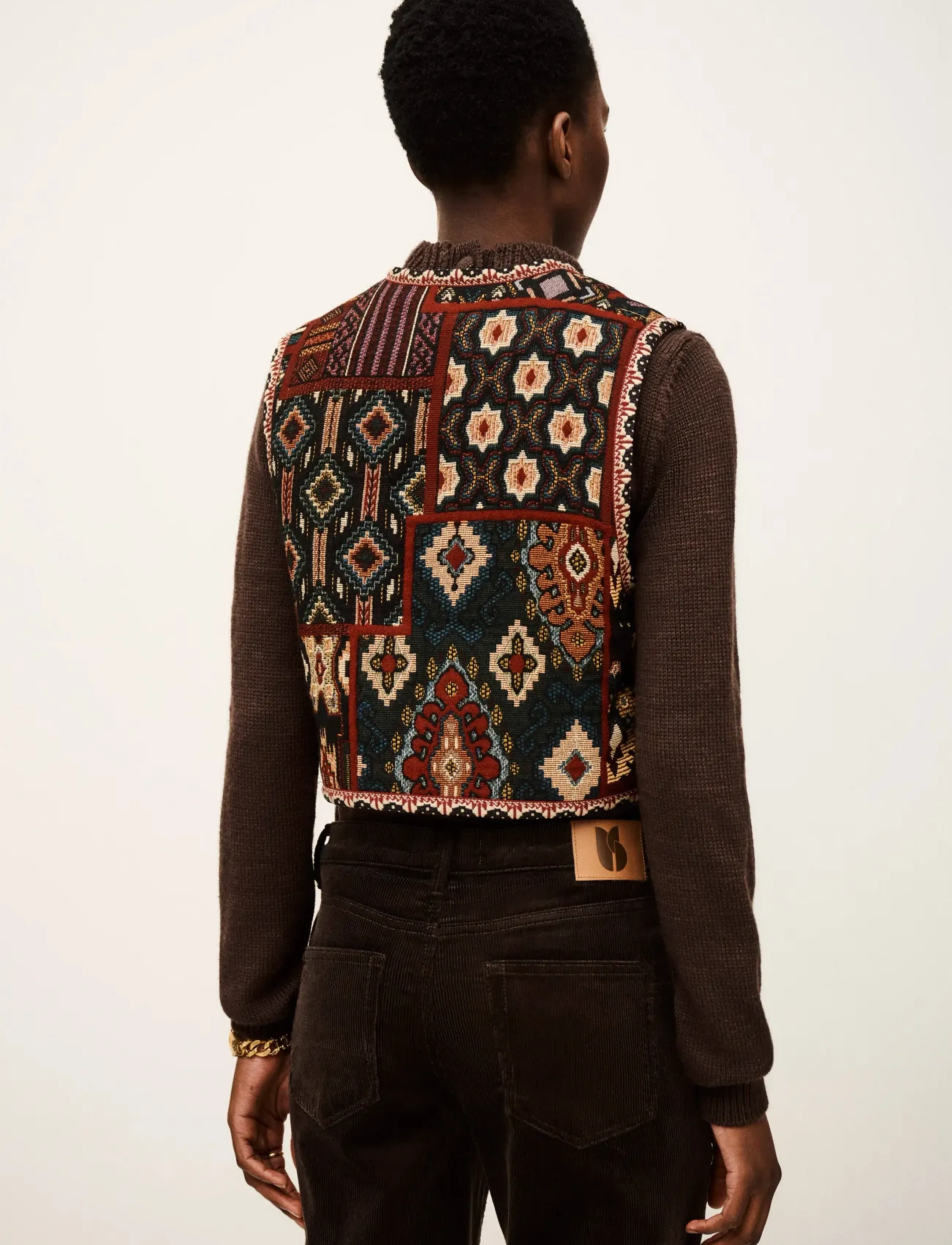 ba&sh - VESTE ELTON - overtøj - red - 4