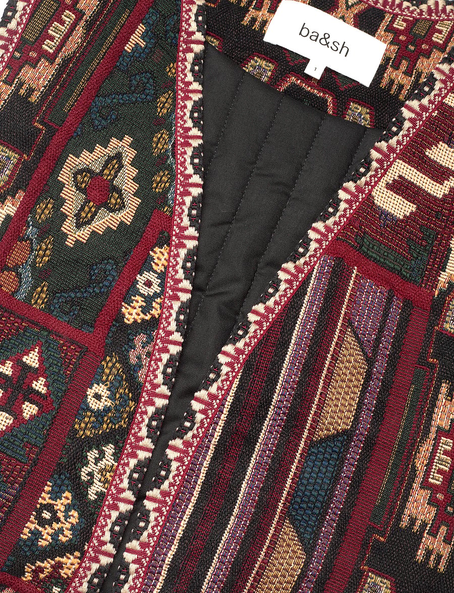 ba&sh - VESTE ELTON - vårjackor - red - 5
