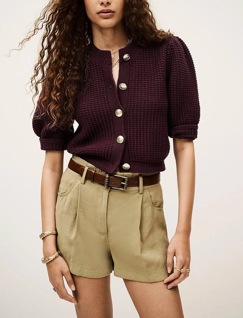 ba&sh - CARDIGAN GARANCE - swetry rozpinane - bordeaux - 0