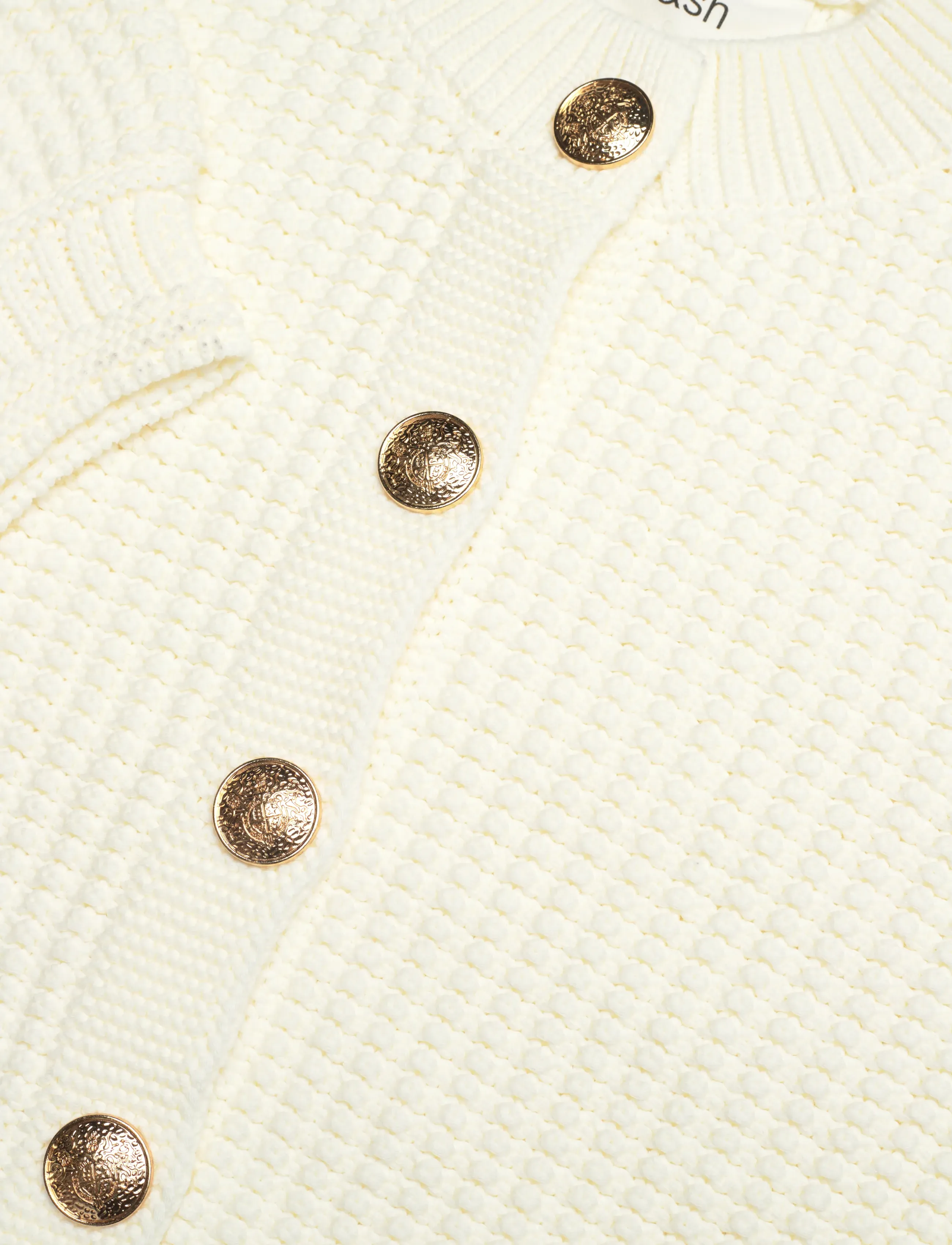 ba&sh - CARDIGAN GARANCE - koftor - off white - 3