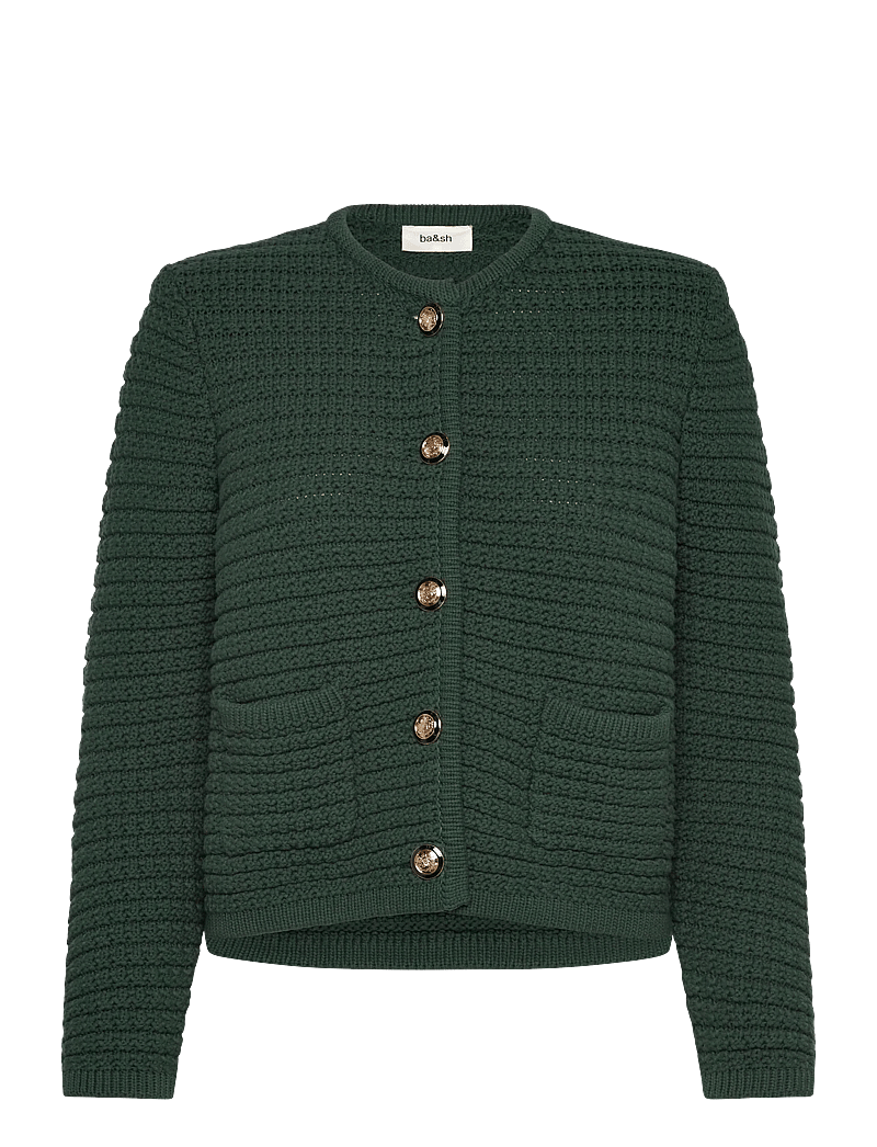 ba&sh - CARDIGAN GASPARD - neuletakit - green - 1