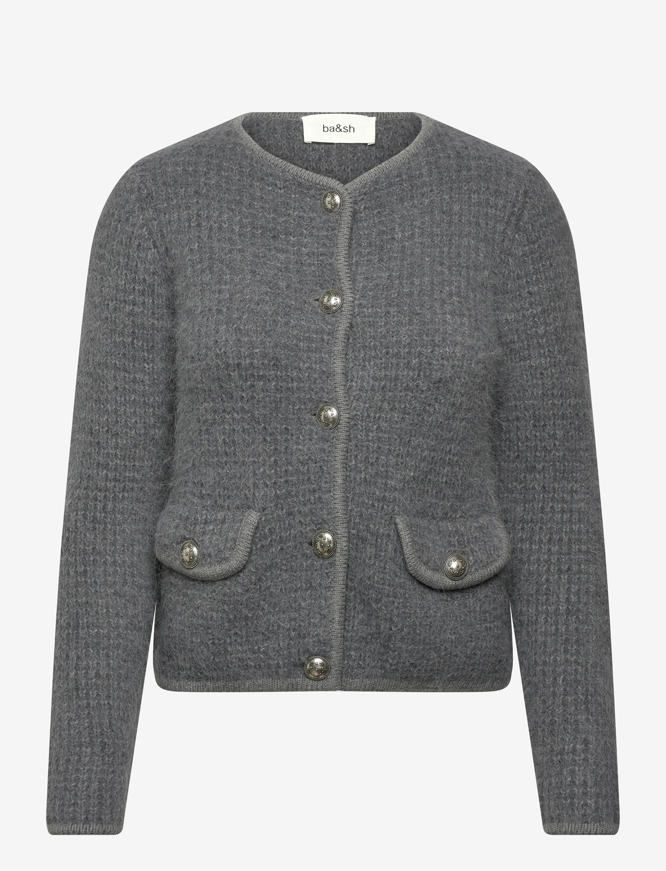 ba&sh - WAISTCOAT HARRY - cardigans - anthracite - 1