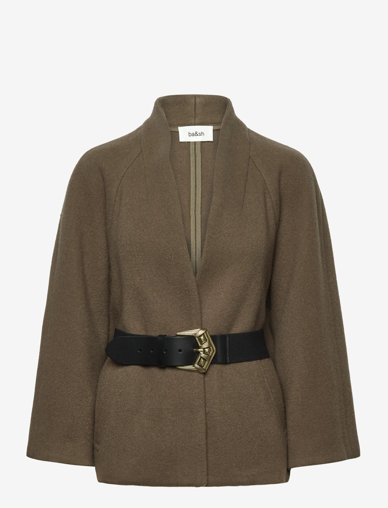 ba&sh - COAT HINI - overtøj - kaki - 0