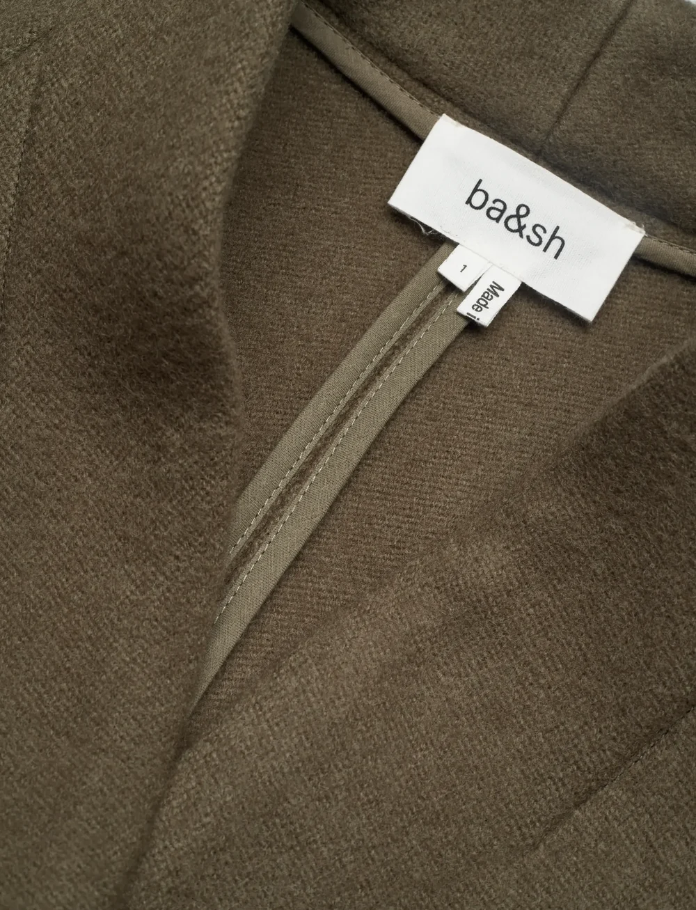ba&sh - COAT HINI - wollmäntel - kaki - 2