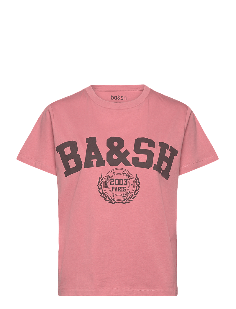 ba&sh - TSHIRT IONI - t-särgid - rose - 1