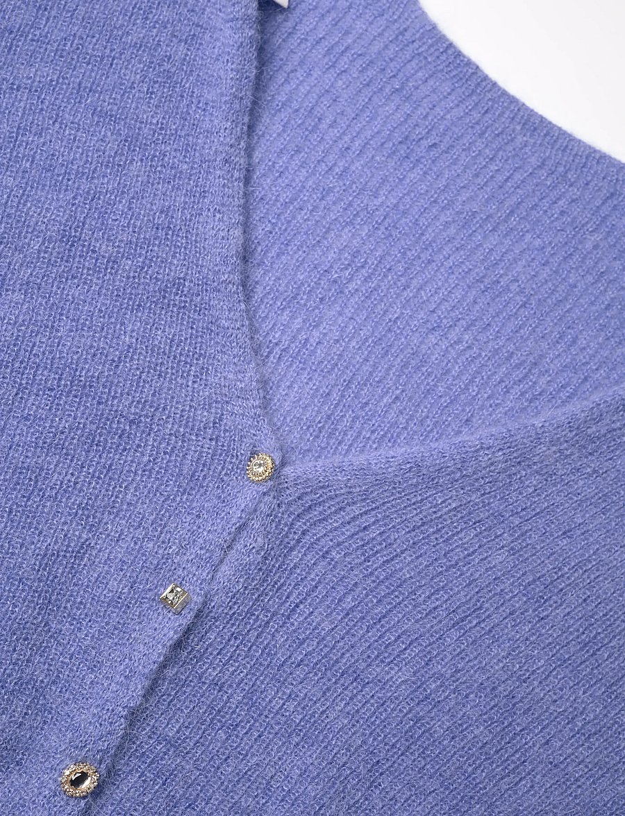 ba&sh - JUMPER ISAAC - peysur - blue - 3