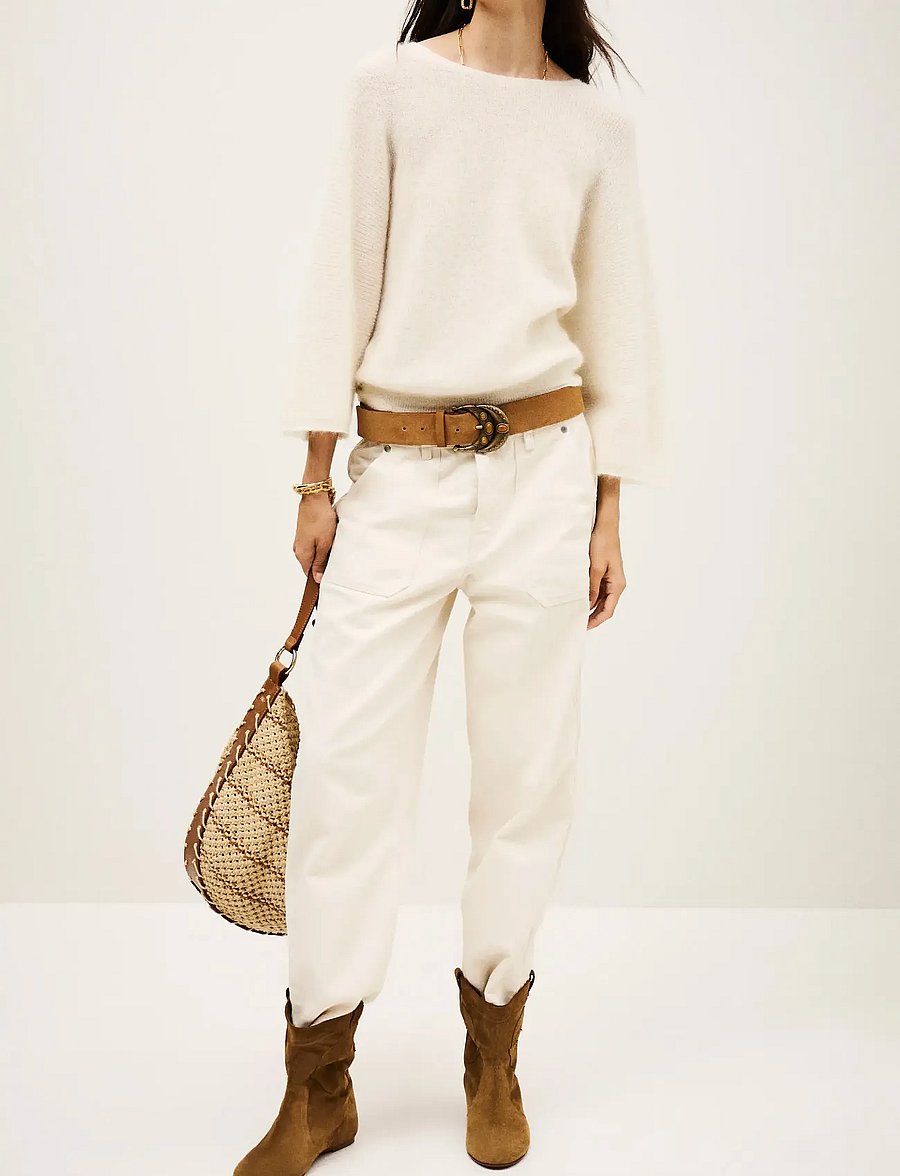 ba&sh - JUMPER ISAAC - cardigans - off white - 0