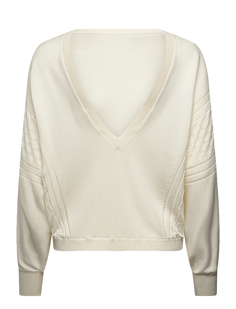 ba&sh - JUMPER JASSIDA - neulepuserot - off white - 2