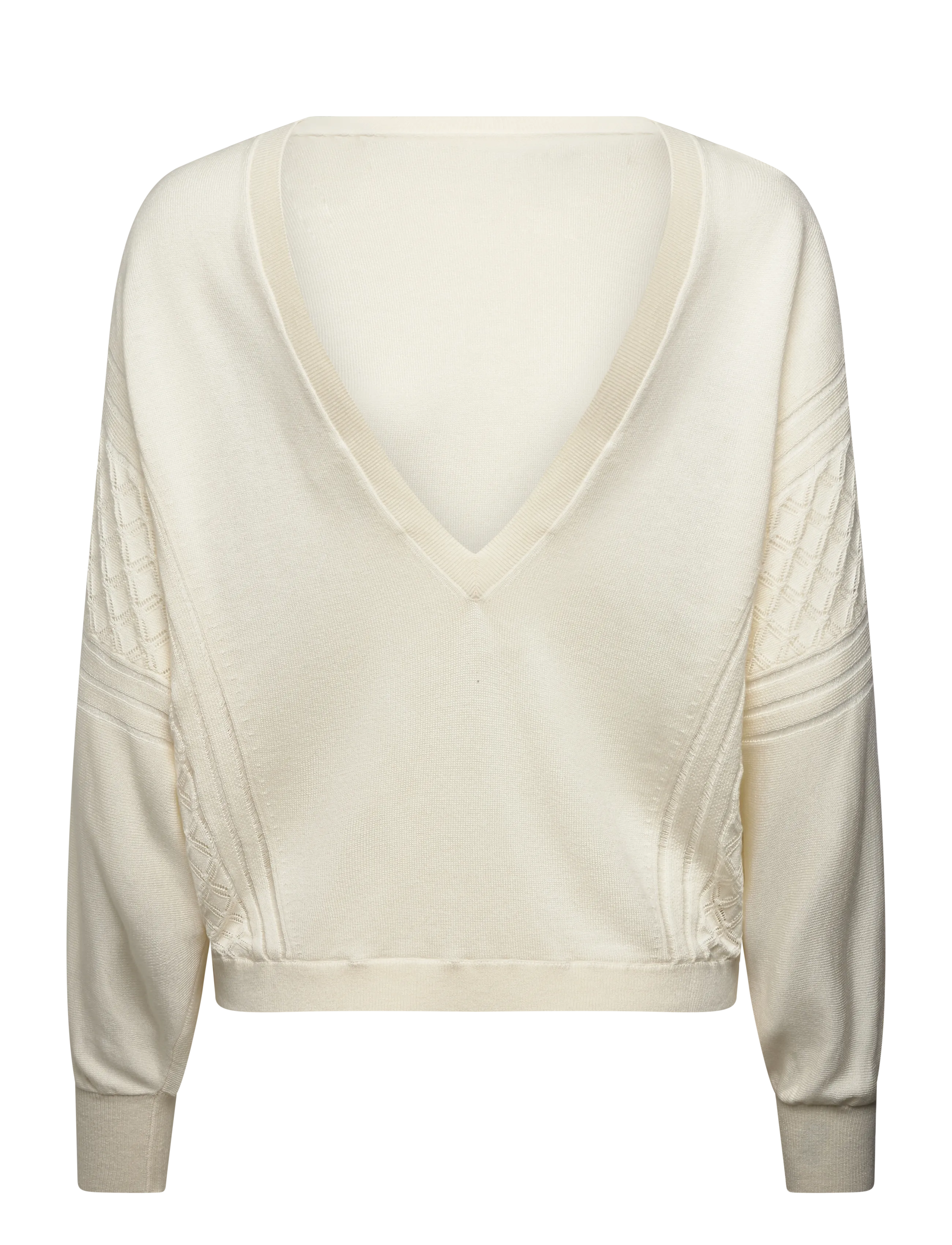 ba&sh - JUMPER JASSIDA - sweaters - off white - 2