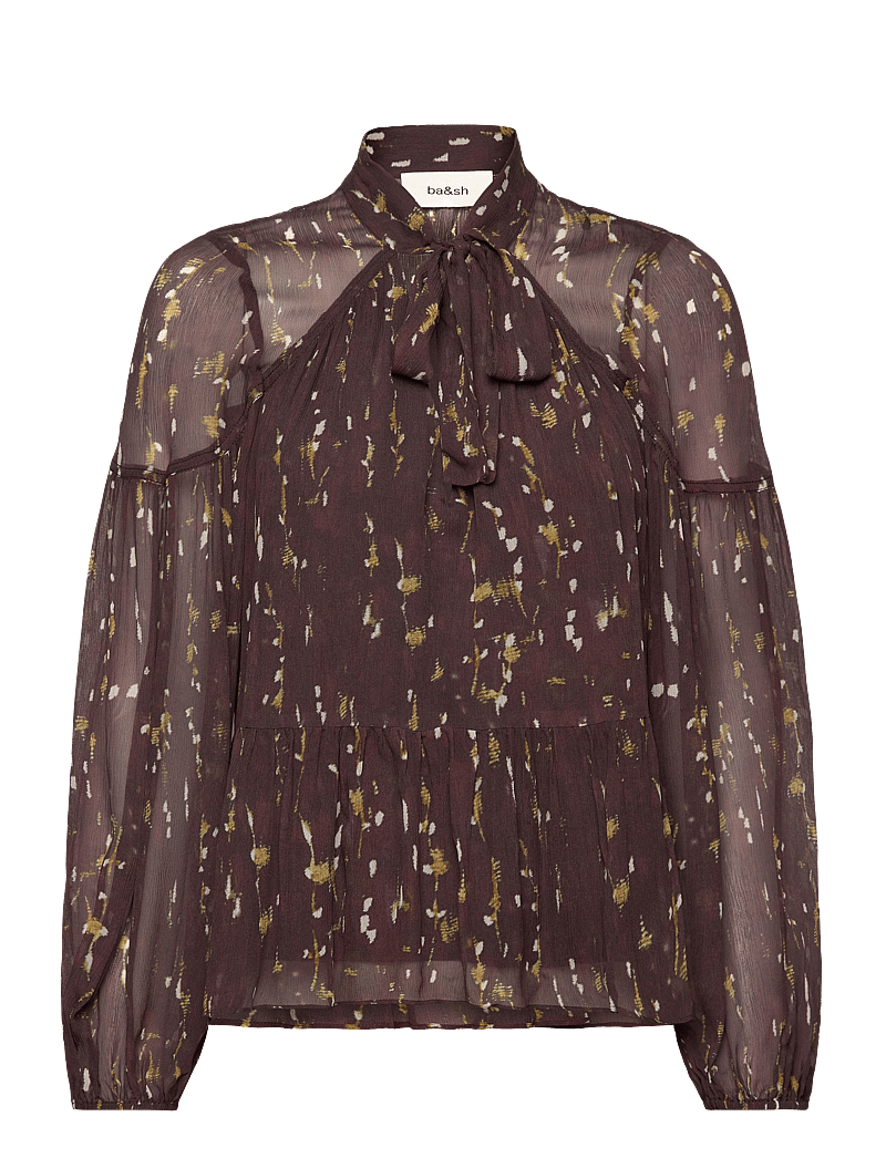 ba&sh - TOP KAMALA - langärmlige blusen - chocolat - 1