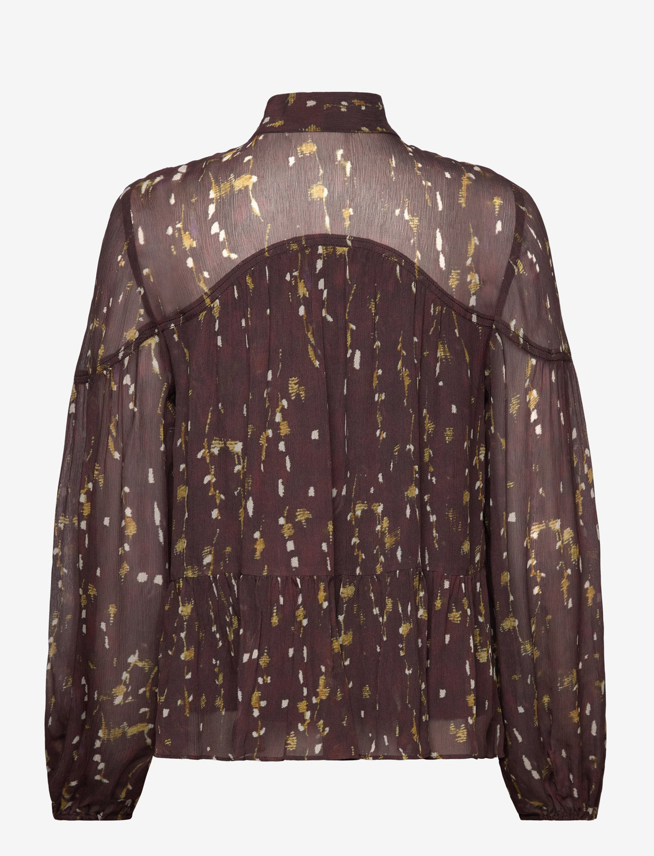 ba&sh - TOP KAMALA - langärmlige blusen - chocolat - 2