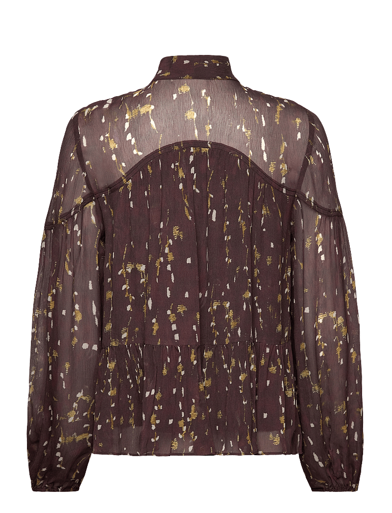 ba&sh - TOP KAMALA - langärmlige blusen - chocolat - 2