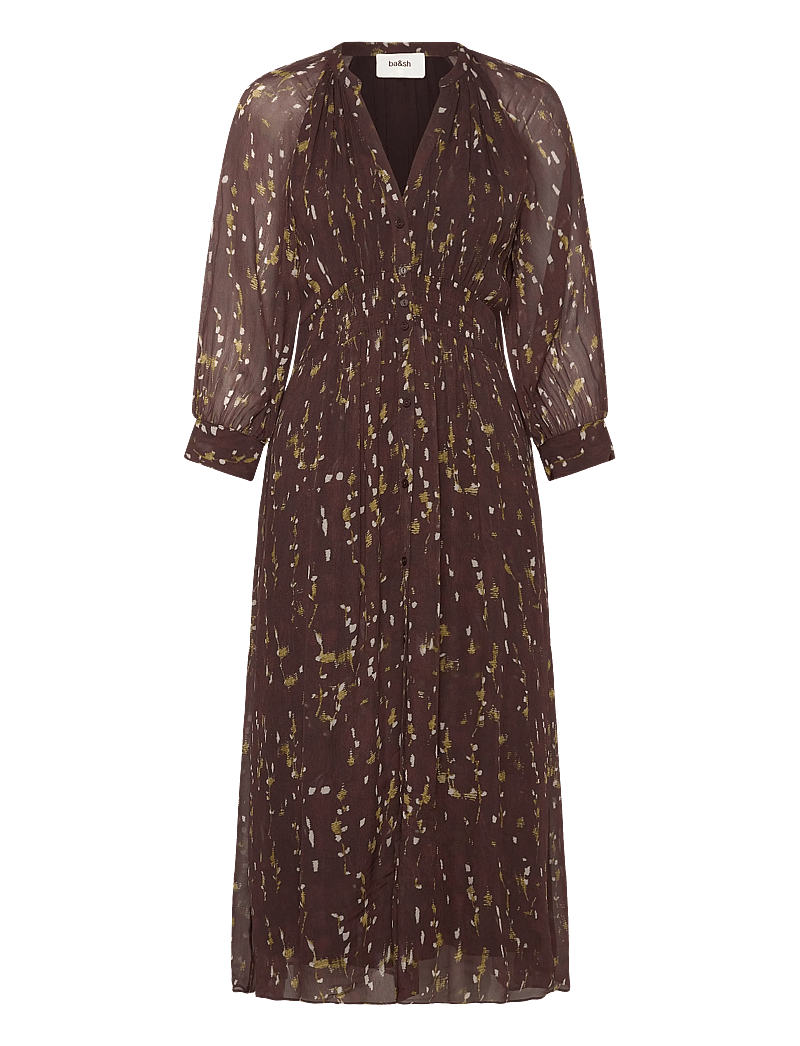 ba&sh - DRESS KARLA - abendkleider - chocolat - 1