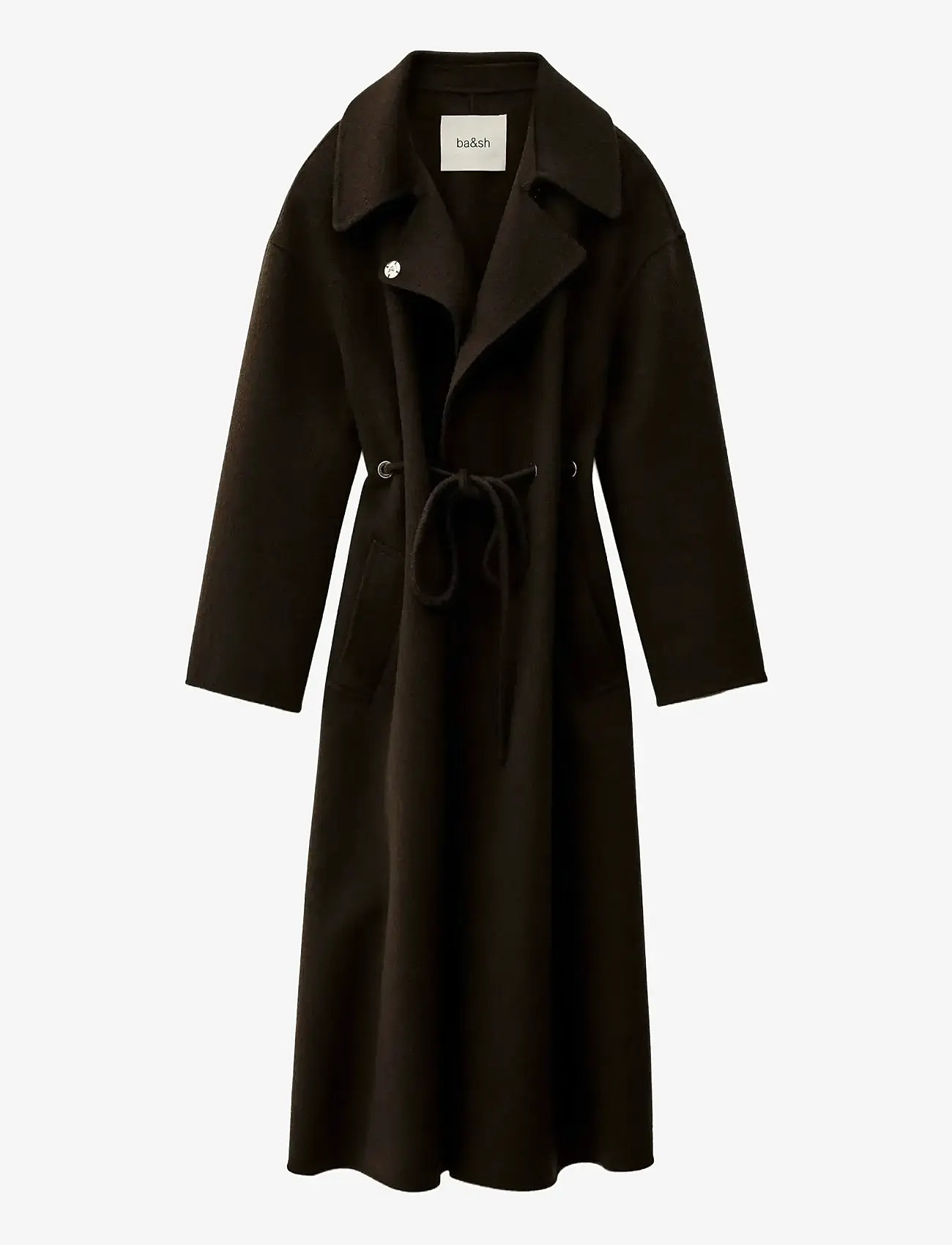 ba&sh - COAT KATE - ullkappor - chocolat - 1