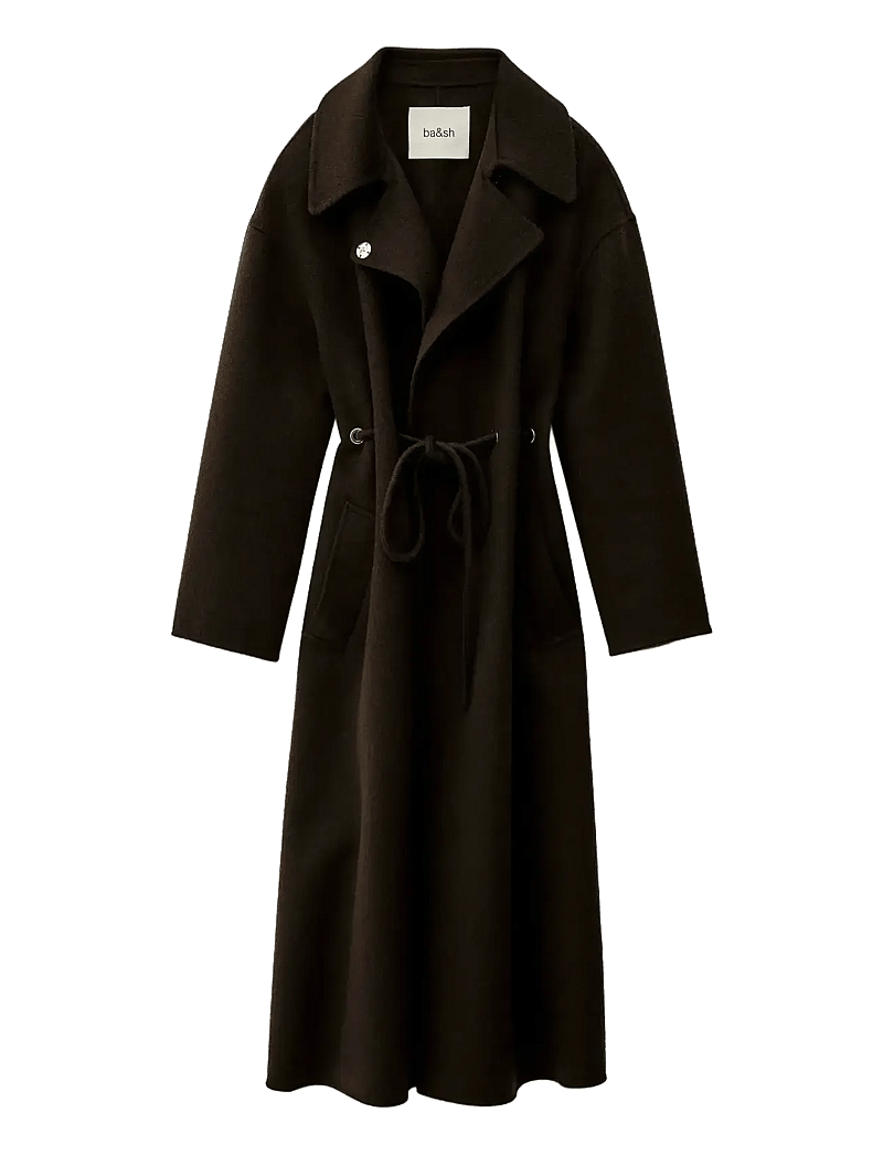 ba&sh - COAT KATE - ullkappor - chocolat - 1