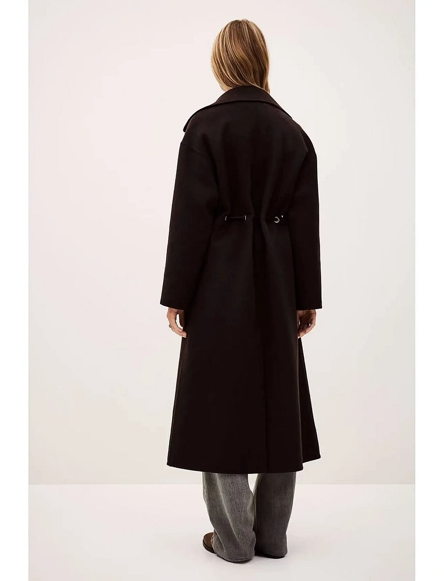 ba&sh - COAT KATE - talvitakit - chocolat - 2