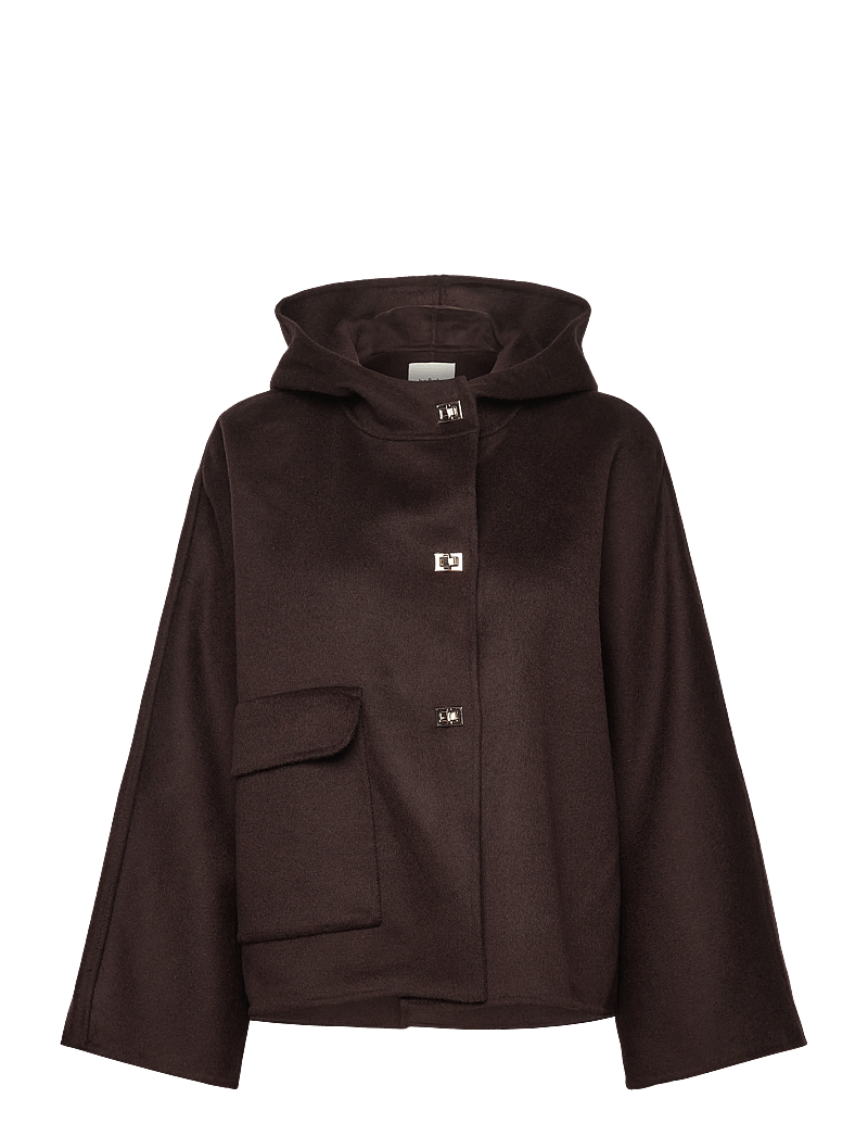 ba&sh - JACKET KOVE - vestes - chocolat - 1