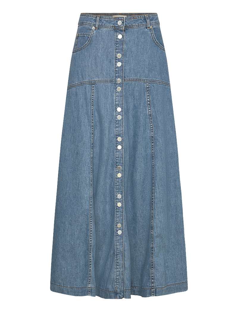 ba&sh - SKIRT LADDIE - denimnederdele - lightusedblue - 1