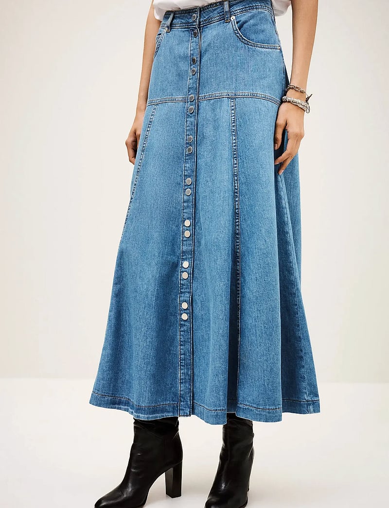 ba&sh - SKIRT LADDIE - denimnederdele - lightusedblue - 0
