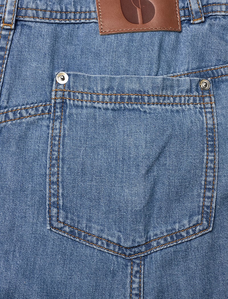 ba&sh - SKIRT LADDIE - denimnederdele - lightusedblue - 5