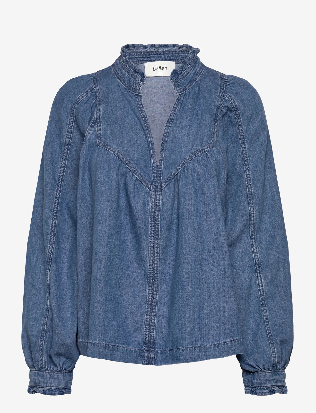 ba&sh - TOP LAY - lightusedblue - 1