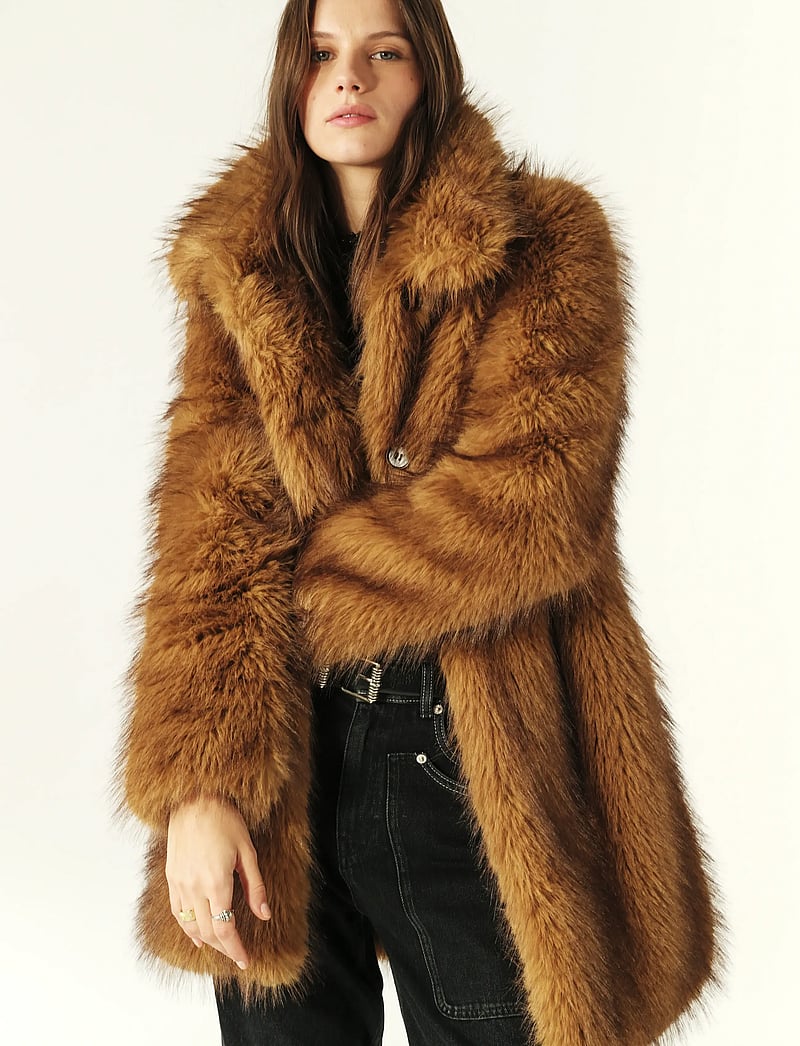 ba&sh - COAT LESTOR - fuskpäls - beige - 4