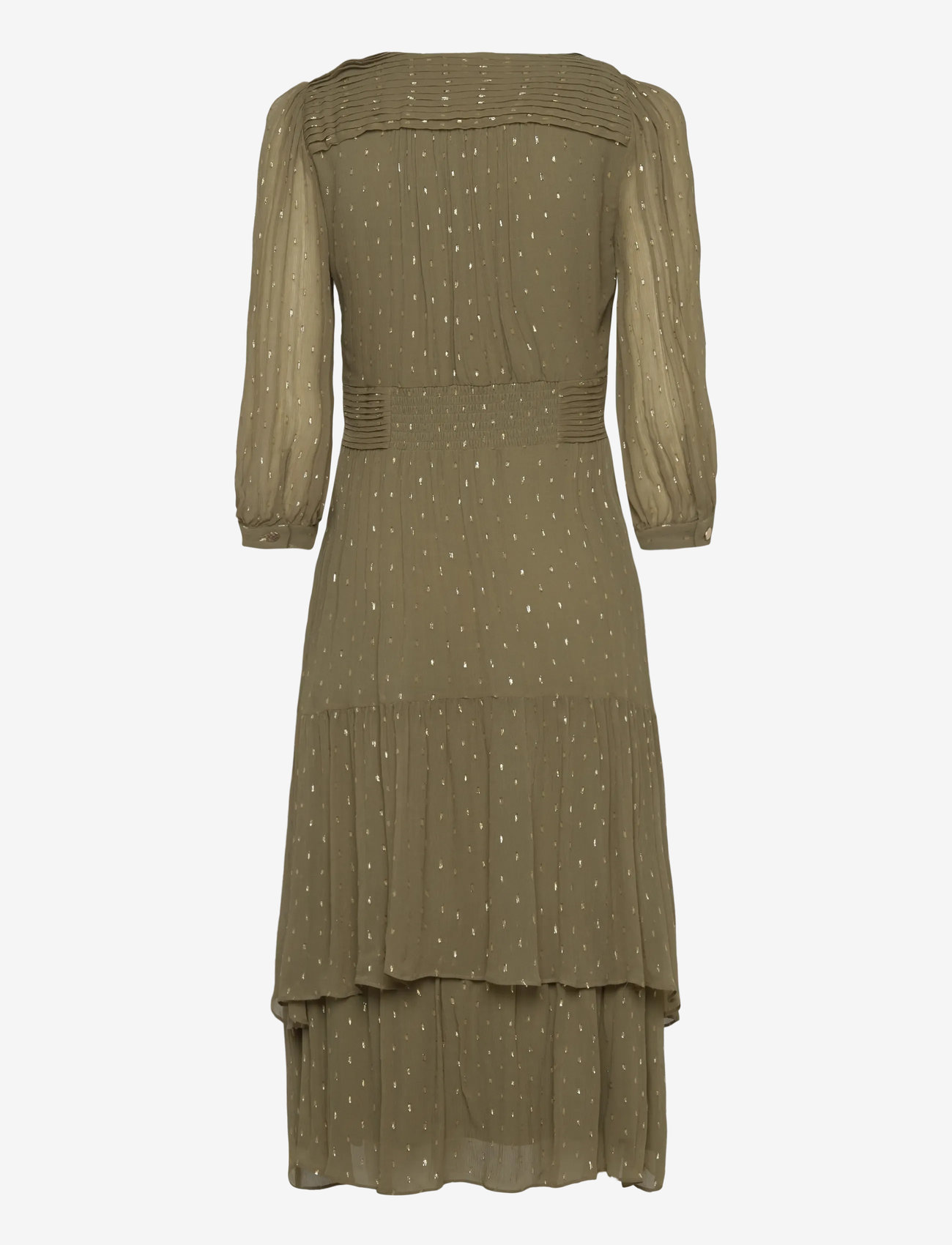 ba&sh - DRESS MAIA - midiklänningar - kaki - 2