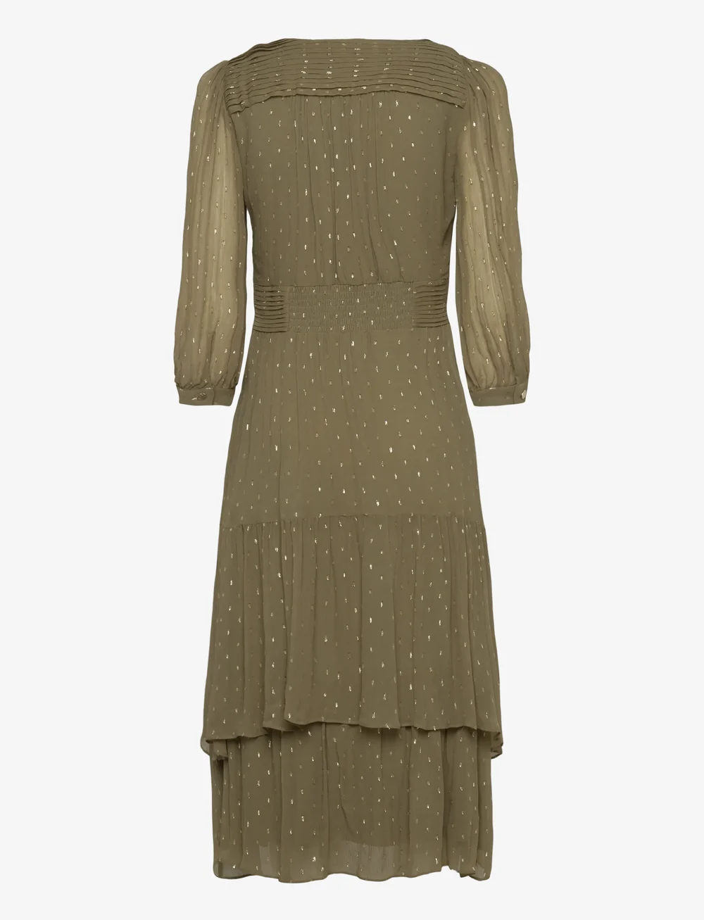 ba&sh - DRESS MAIA - midiklänningar - kaki - 2