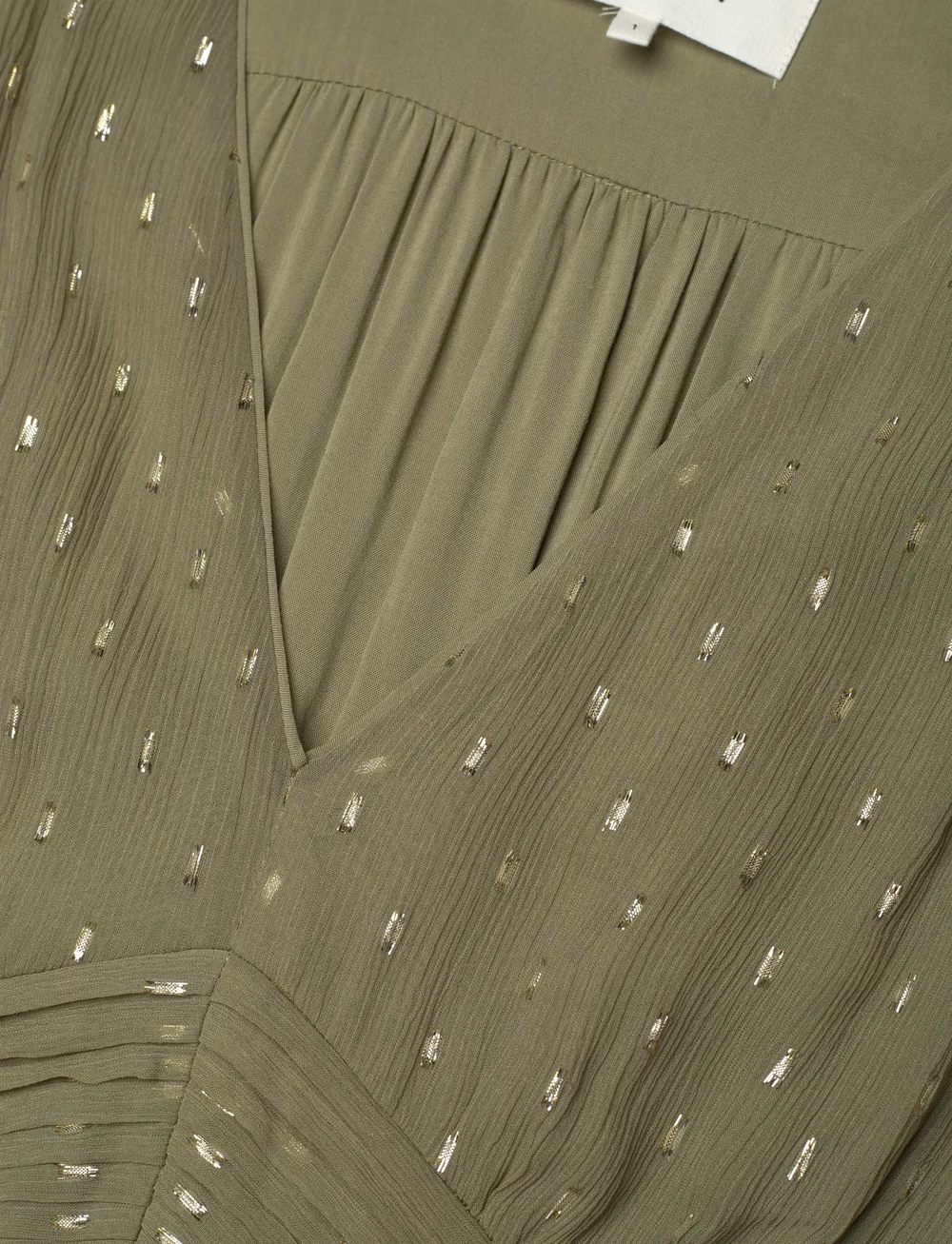 ba&sh - DRESS MAIA - midiklänningar - kaki - 3