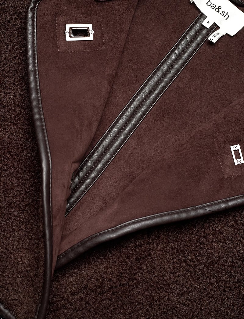 ba&sh - MANTEAU MILLIE - kápur - chocolate - 3